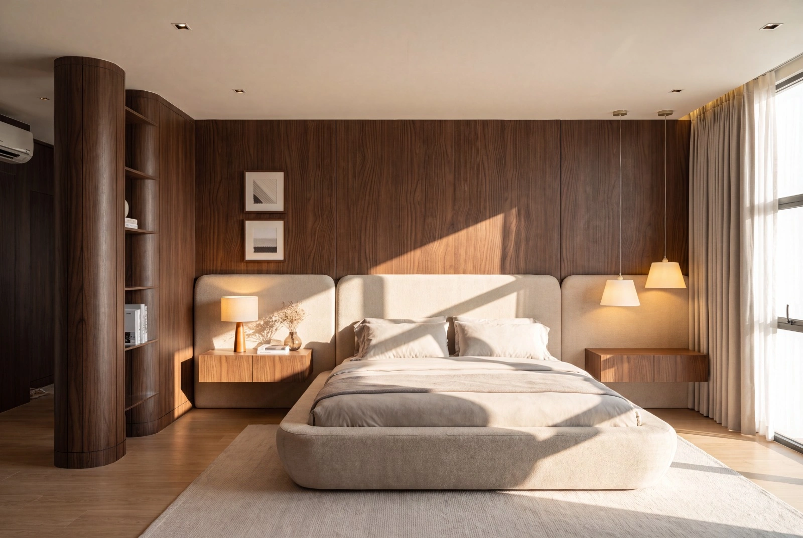 Quarto renderizado pelo Lumo