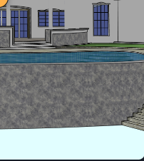 Cena enquadrada no SketchUp